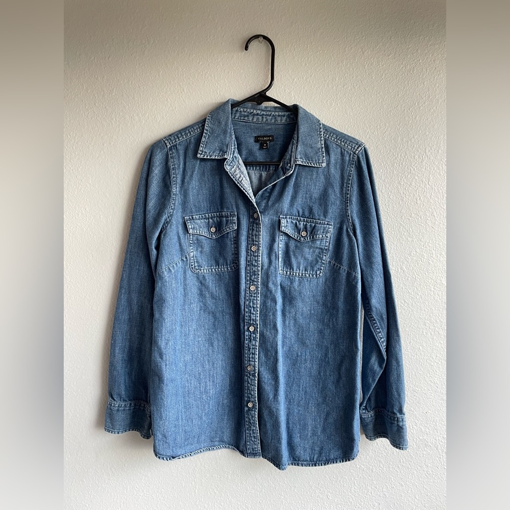 Denim Button Down Shirt